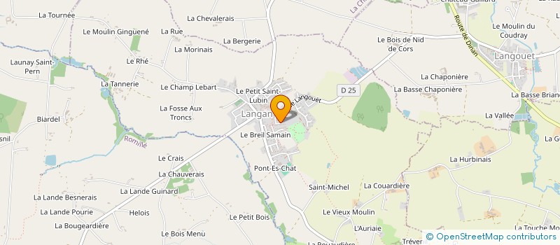 localisation de l'entreprise MADAME MELANIE LECAMP  LANGAN