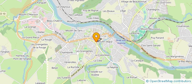 localisation de l'entreprise MADAME MELANIE LECOINTE à AIXE-SUR-VIENNE