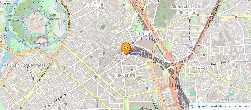 localisation de l'entreprise MADAME MELANIE LECOMTE à LILLE