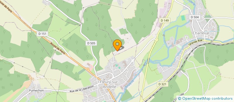 localisation de l'entreprise MADAME MELANIE LECOMTE  VANDRIMARE