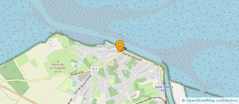 localisation de l'entreprise MADAME MELANIE LECOMTE  SAINT-VALERY-SUR-SOMME