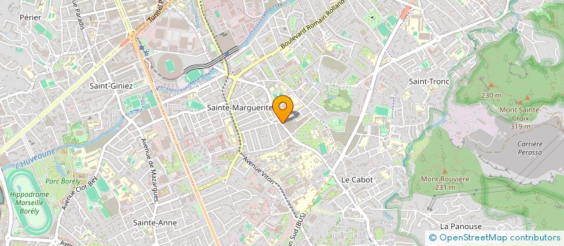 localisation de l'entreprise MADAME MELANIE LECURU à MARSEILLE