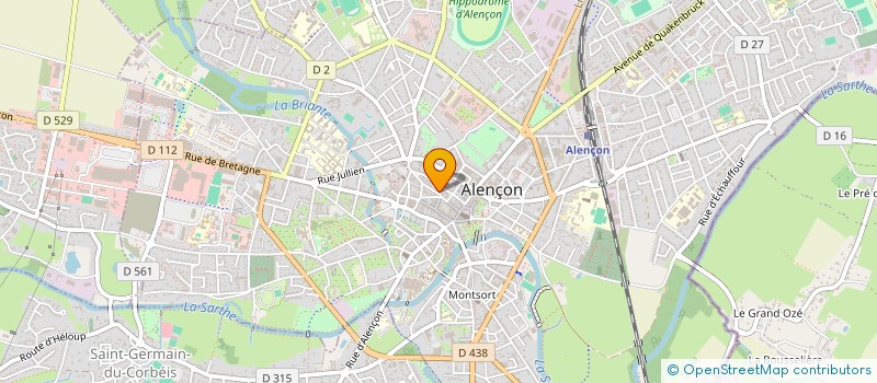 localisation de l'entreprise MADAME MELANIE LEDUCQ à ALENCON