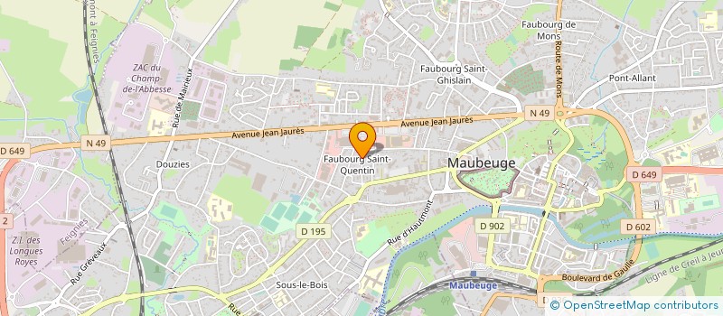 localisation de l'entreprise MADAME MELANIE LEFEBVRE à SAINT-FLOUR