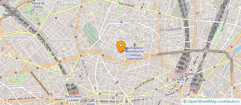 localisation de l'entreprise MADAME MELANIE LEFEBVRE  PARIS