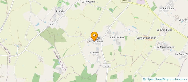 localisation de l'entreprise MADAME MELANIE LEGEAY  SAINT-LUMINE-DE-COUTAIS