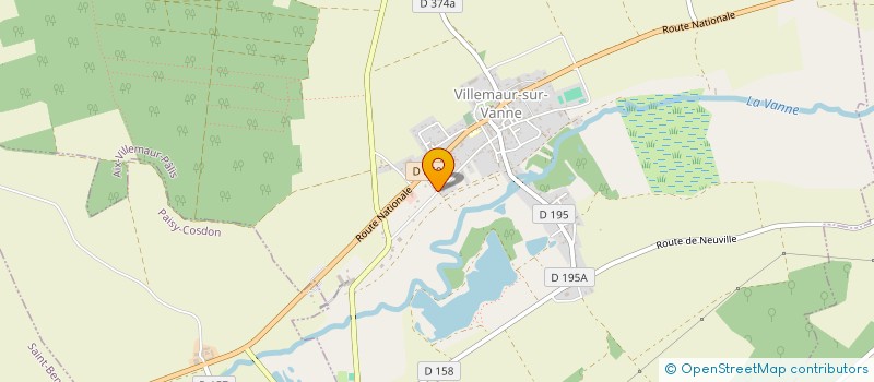 localisation de l'entreprise MADAME MELANIE LEGER  PAYNS