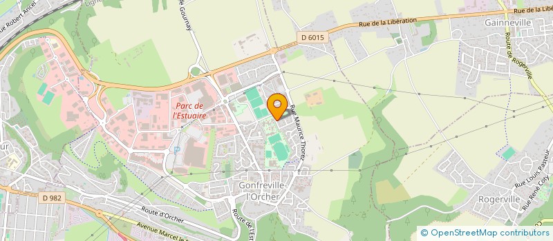 localisation de l'entreprise MADAME MELANIE LEGOUT  HARFLEUR