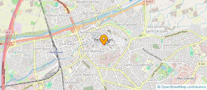 localisation de l'entreprise MADAME MELANIE LEMEUR  PERPIGNAN