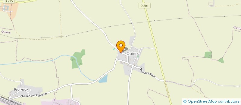 localisation de l'entreprise MADAME MELANIE LEQUESNE  QUIERS