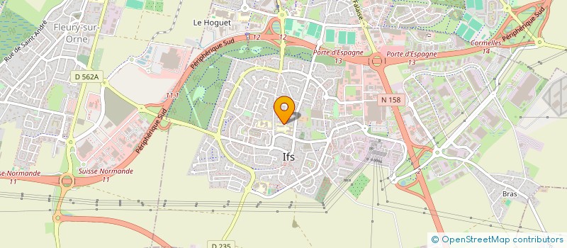 localisation de l'entreprise MADAME MELANIE LEROY  IFS