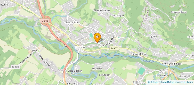 localisation de l'entreprise MADAME MELANIE LESAGE  BONNE