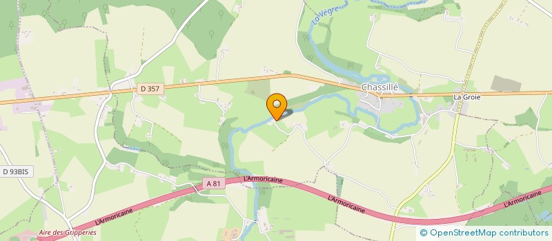 localisation de l'entreprise MADAME MELANIE LETOURNEAU  CHASSILLE