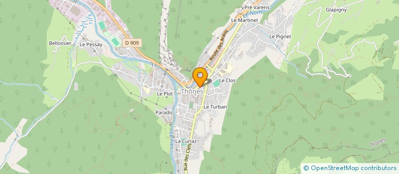 localisation de l'entreprise MADAME MELANIE LIGMANN  THONES