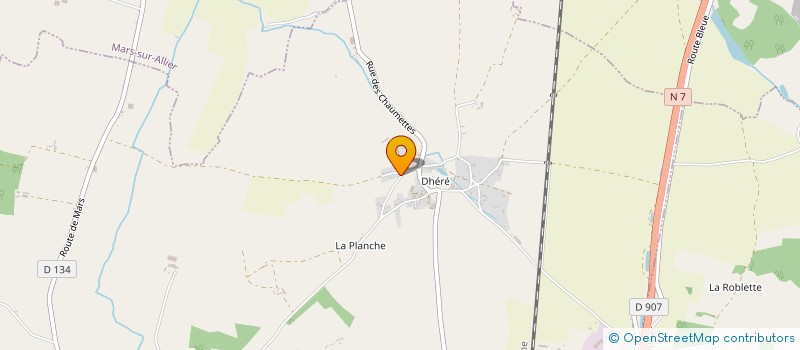 localisation de l'entreprise MADAME MELANIE LOCTOR  LANGERON