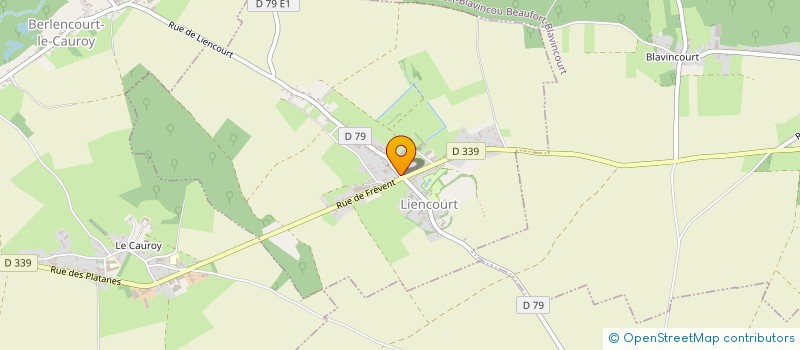 localisation de l'entreprise MADAME MELANIE LOOBUYCK  FOSSEUX