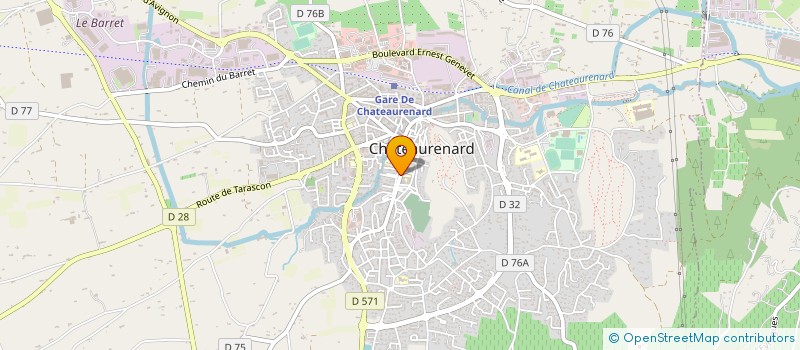 localisation de l'entreprise MADAME MELANIE LUTZ  CHATEAURENARD