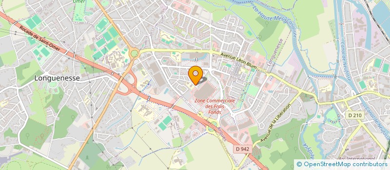 localisation de l'entreprise MADAME MELANIE MACREL FARDOUX  LONGUENESSE