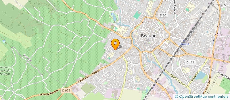 localisation de l'entreprise MADAME MELANIE MAGNIEN à BEAUNE