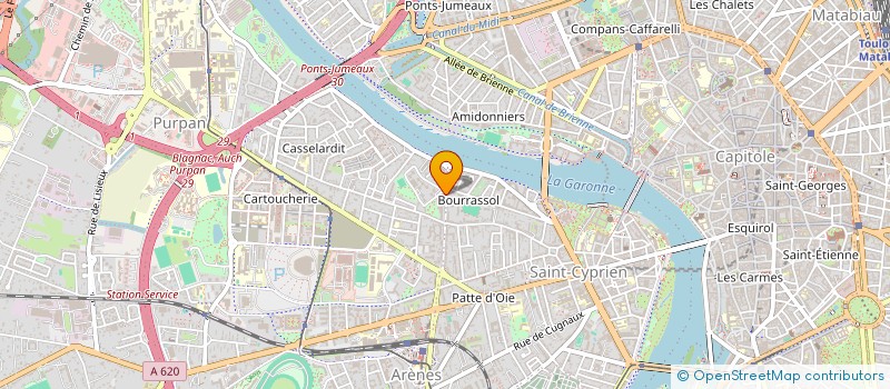 localisation de l'entreprise MADAME MELANIE MAGNIN à TOULOUSE