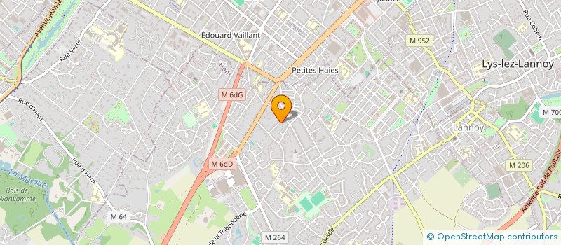 localisation de l'entreprise MADAME MELANIE MAGOIS  HEM