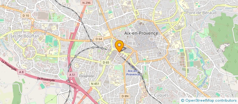 localisation de l'entreprise MADAME MELANIE MARANINCHI  AIX-EN-PROVENCE