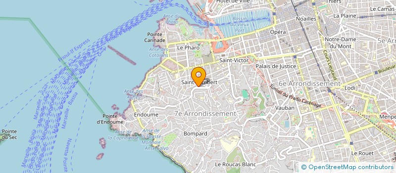 localisation de l'entreprise MADAME MELANIE MARASSE à MARSEILLE