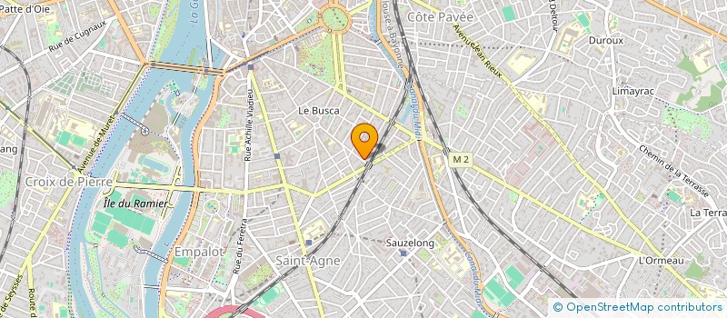 localisation de l'entreprise MADAME MELANIE MARC  TOULOUSE