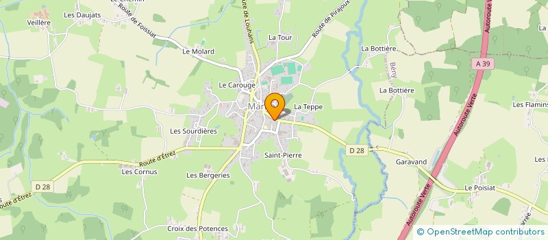 localisation de l'entreprise MADAME MELANIE MARGUIN  MARBOZ