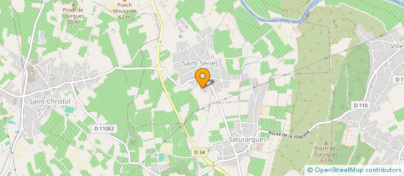 localisation de l'entreprise MADAME MELANIE MARIGNANE  SAINT-SERIES