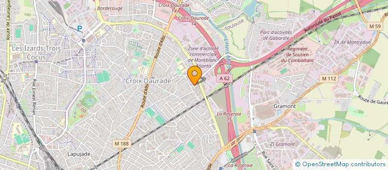 localisation de l'entreprise MADAME MELANIE MARIOT à TOULOUSE