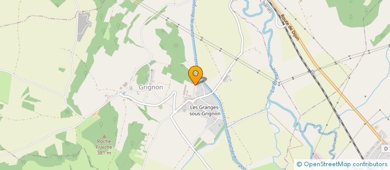 localisation de l'entreprise MADAME MELANIE MARMET  GRIGNON