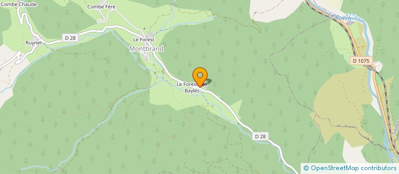 localisation de l'entreprise MADAME MELANIE MARTINEZ  MONTBRAND