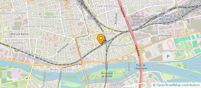 localisation de l'entreprise MADAME MELANIE MARZOUK  TOURS