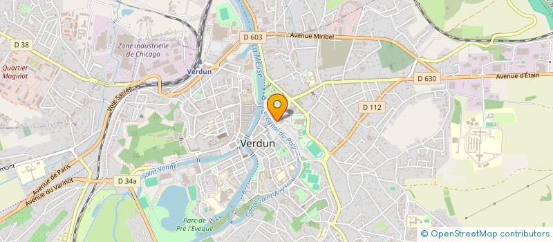 localisation de l'entreprise MADAME MELANIE MAUCIERI à VERDUN