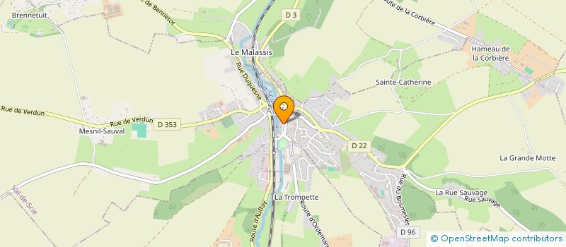 localisation de l'entreprise MADAME MELANIE MAUGER  VAL-DE-SCIE