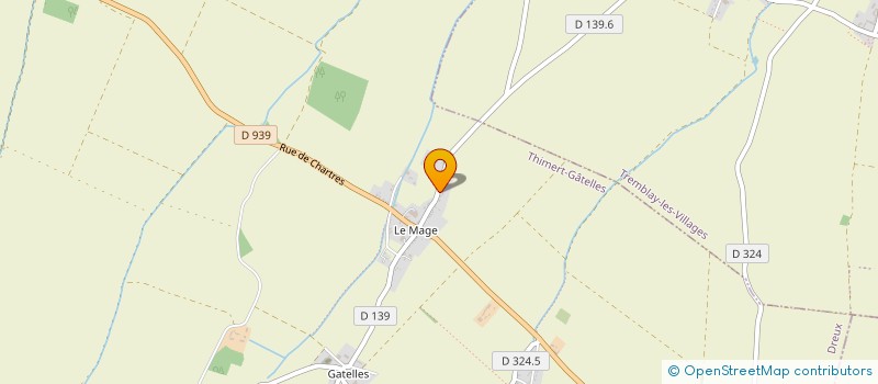 localisation de l'entreprise MADAME MELANIE MAZIN à THIMERT-GATELLES