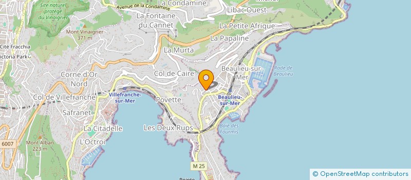 localisation de l'entreprise MADAME MELANIE MCCULLOCH à BEAULIEU-SUR-MER