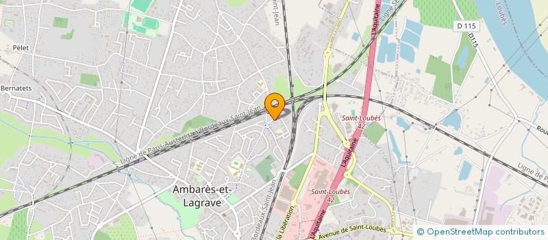 localisation de l'entreprise MADAME MELANIE MELANIE BOULESTEIX  AMBARES-ET-LAGRAVE