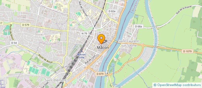 localisation de l'entreprise MADAME MELANIE MERCIER à SAINT-DIDIER-SUR-CHALARONNE