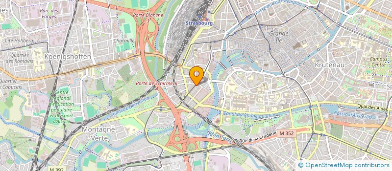 localisation de l'entreprise MADAME MELANIE MEYER  STRASBOURG