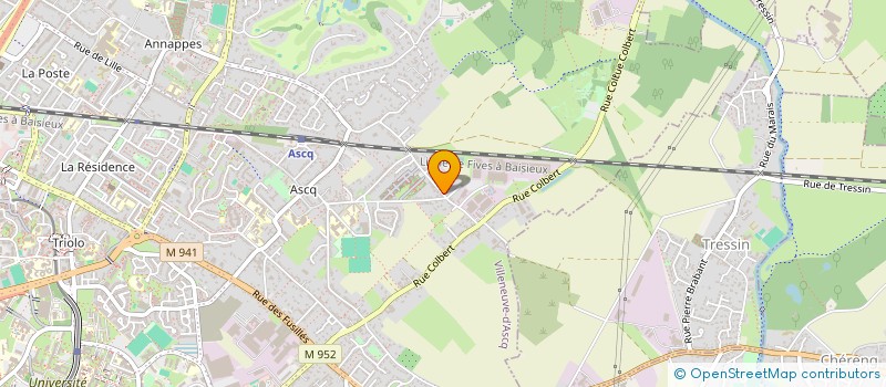 localisation de l'entreprise MADAME MELANIE MICHAELIDES  VILLENEUVE-D'ASCQ