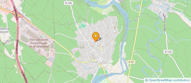 localisation de l'entreprise MADAME MELANIE MICONI  CANET