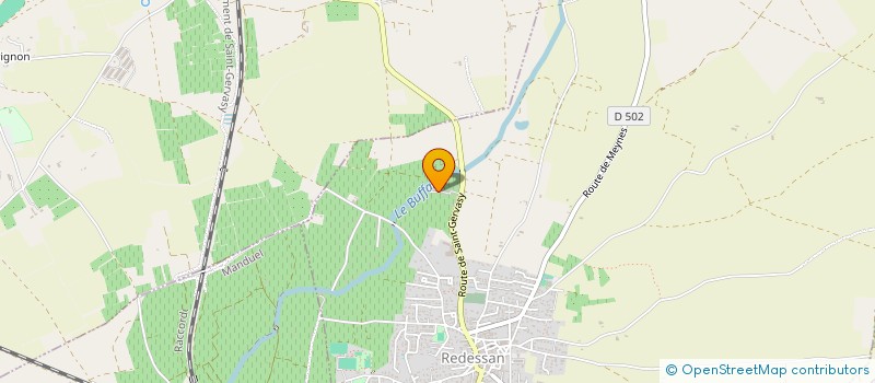 localisation de l'entreprise MADAME MELANIE MICQUET  REDESSAN