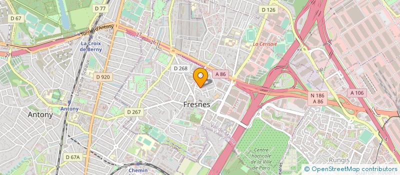 localisation de l'entreprise MADAME MELANIE MIMOUN  FRESNES