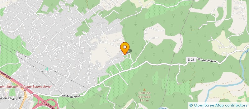 localisation de l'entreprise MADAME MELANIE MINASSIAN à SAINT-MAXIMIN-LA-SAINTE-BAUME