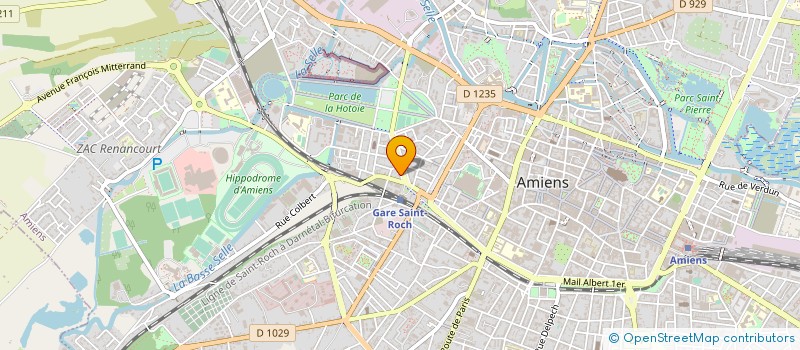 localisation de l'entreprise MADAME MELANIE MOISAN à AMIENS