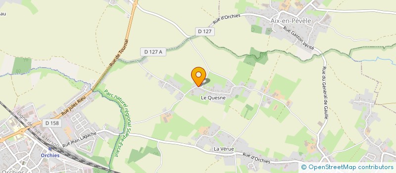 localisation de l'entreprise MADAME MELANIE MONARD  LANDAS