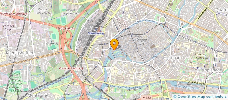 localisation de l'entreprise MADAME MELANIE MONNIN à STRASBOURG
