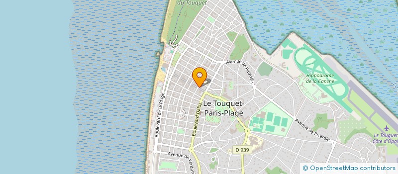 localisation de l'entreprise MADAME MELANIE MONORY à LE TOUQUET-PARIS-PLAGE